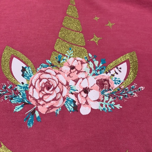 Like NEW - Worn 1x - Chaser Unicorn pullover - sz 14 - Picture 3 of 8